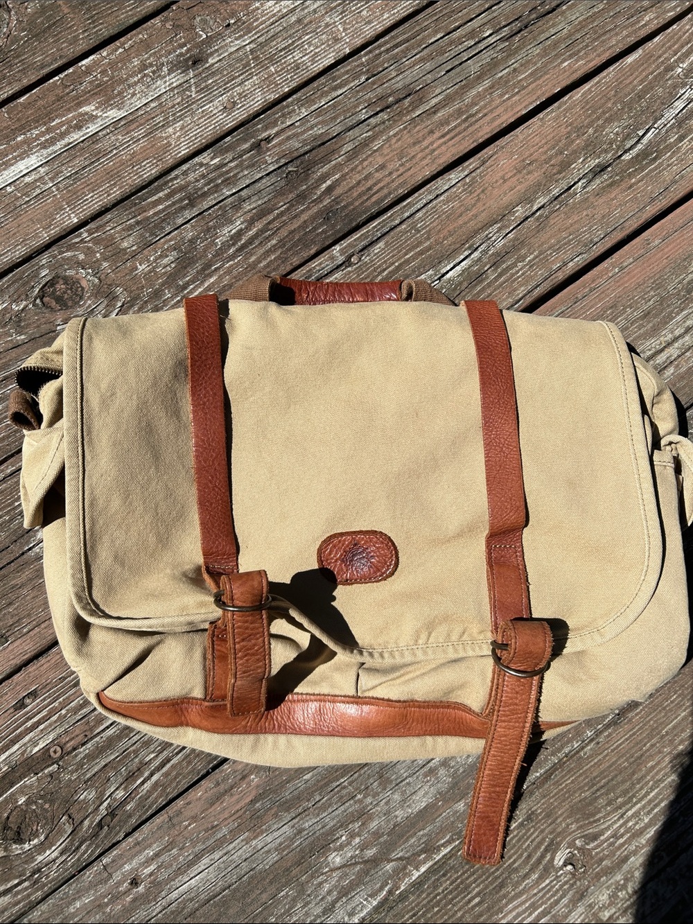 Vintage messenger bag